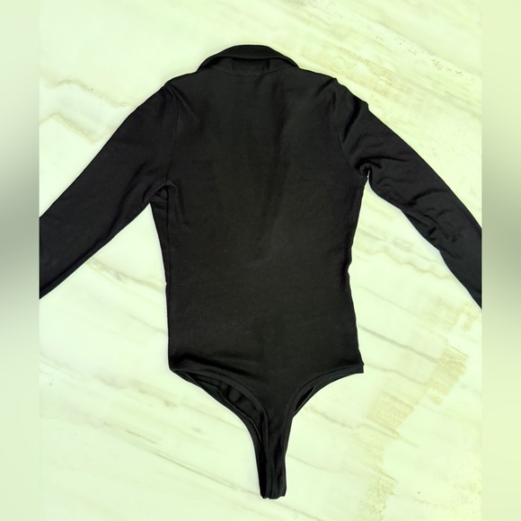 ALIX NYC Monterey Polo Rib Knit Bodysuit Size Small - Picture 6 of 7